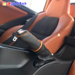 S660 | 内装に合わせてキャメル革のシートベルトバックルカバー