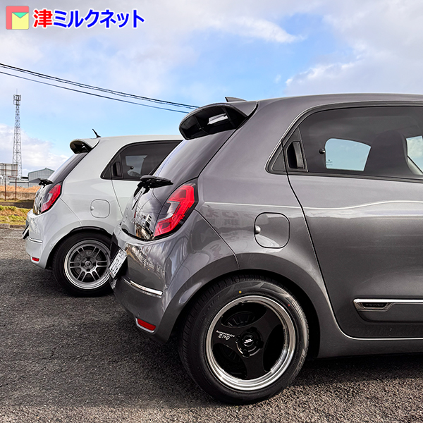 トゥインゴのアルミホイール交換